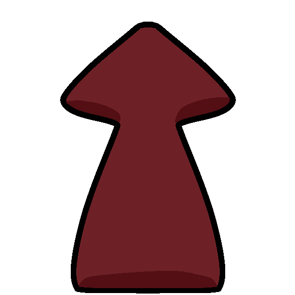 A red arrow pointing up.